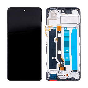 Дисплей для телефона Tecno Camon 20 Pro 4G/20 (CK7n/CK6n) модуль с рамкой Черный - Оригинал