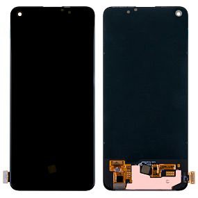 Дисплей для телефона Realme 8 (RMX3085) в сборе с тачскрином Черный - (OLED)