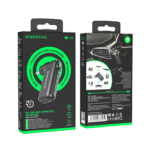 Bluetooth адаптер для магнитолы (AUX) Borofone BC35